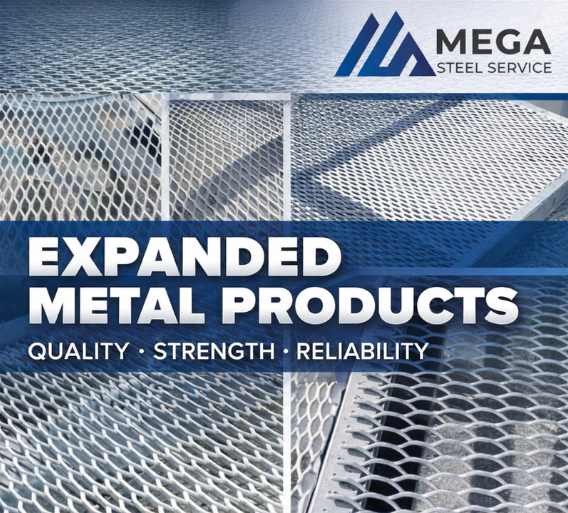 ตะแกรงเหล็กฉีก หรือ ตะแกรงข้าวหลามตัด (Expended Metal)